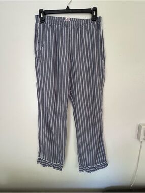Victoria's Secret Navy and White Striped Women’s Pajamas 100% cotton XS